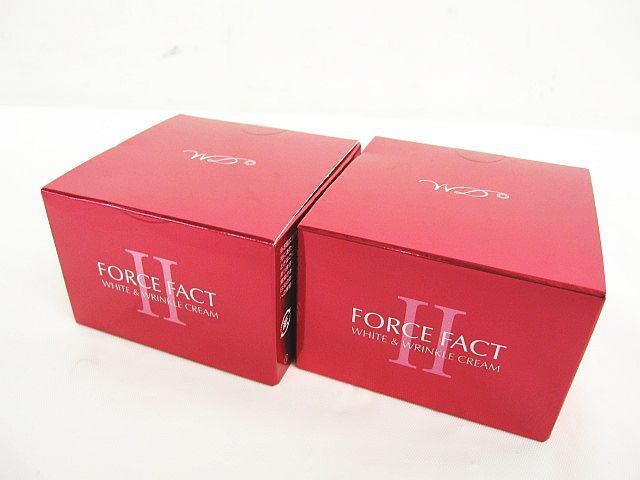 未使用 2点セット ホワイトディアマンテ フォースファクトⅡ