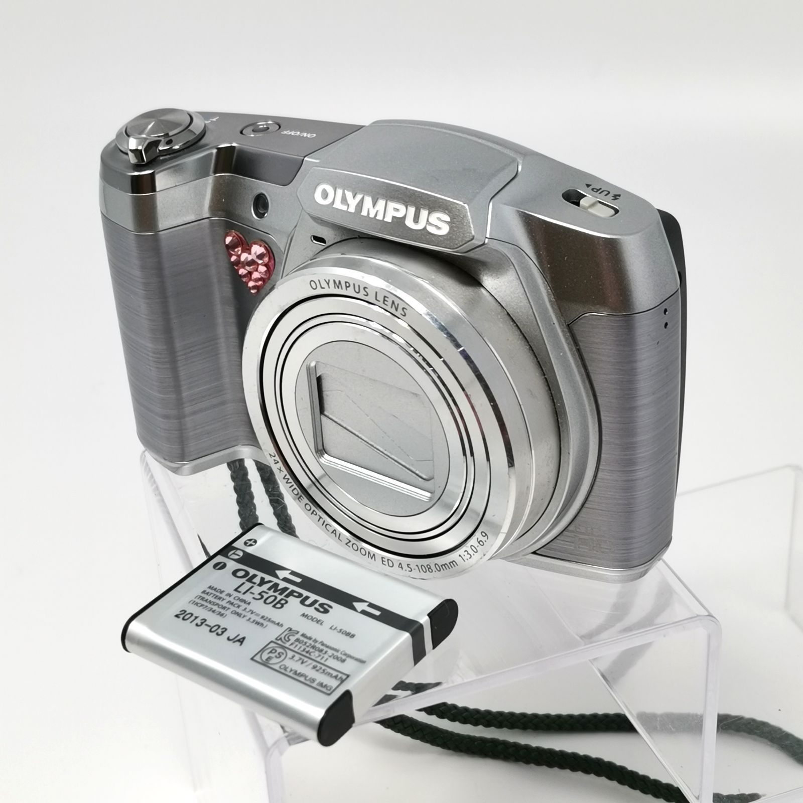 オリンパス スタイラス SZ-16 コンパクトデジタルカメラ 充電器ない為 