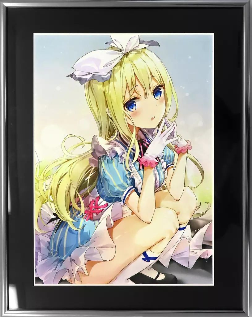 アニメムック ≪イラスト画集≫ ふーみ 額装複製原画 E