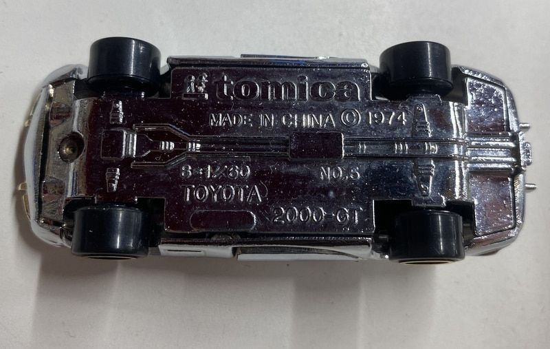 トミー GREASE特注 2000年記念限定モデル トミカ トヨタ 2000GT 銀