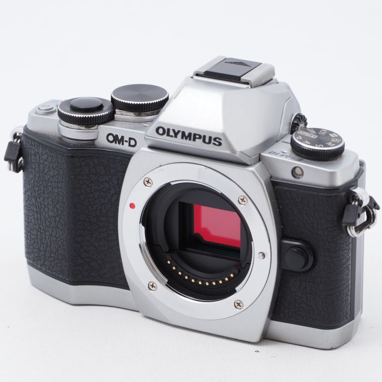 OLYMPUS オリンパス OM-D E-M10 ボディ シルバー ミラーレス一眼 OM-D