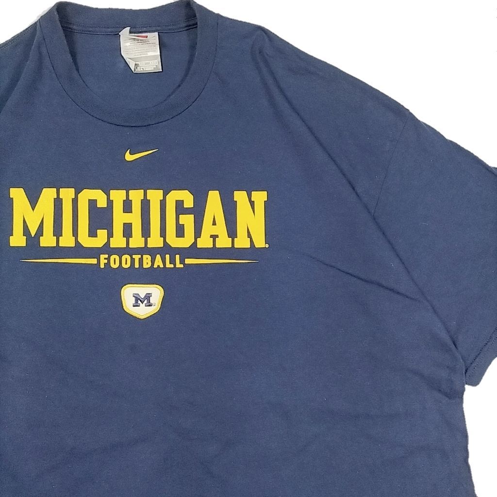 XXLsize NIKE MICHIGAN logo Tee ナイキ ミシガン Tシャツ ロゴ ビックサイズ 24032704