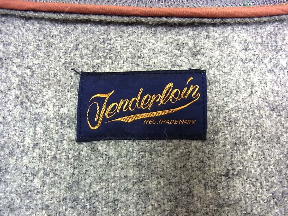 ◆TENDERLOIN テンダーロイン ブルゾン ハンティングジャケット 鹿革切替 日本製 メンズ ◇TENDERLOIN テンダーロイン ブルゾン ハンティングジャケット 鹿革