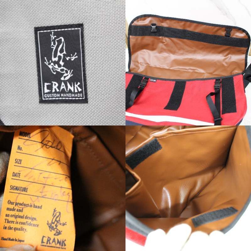 【希少】CRANK × X-LARGE メッセンジャーバッグ 希少】CRANK × X-LARGE メッセンジャーバッグ 希少】CRANK × X