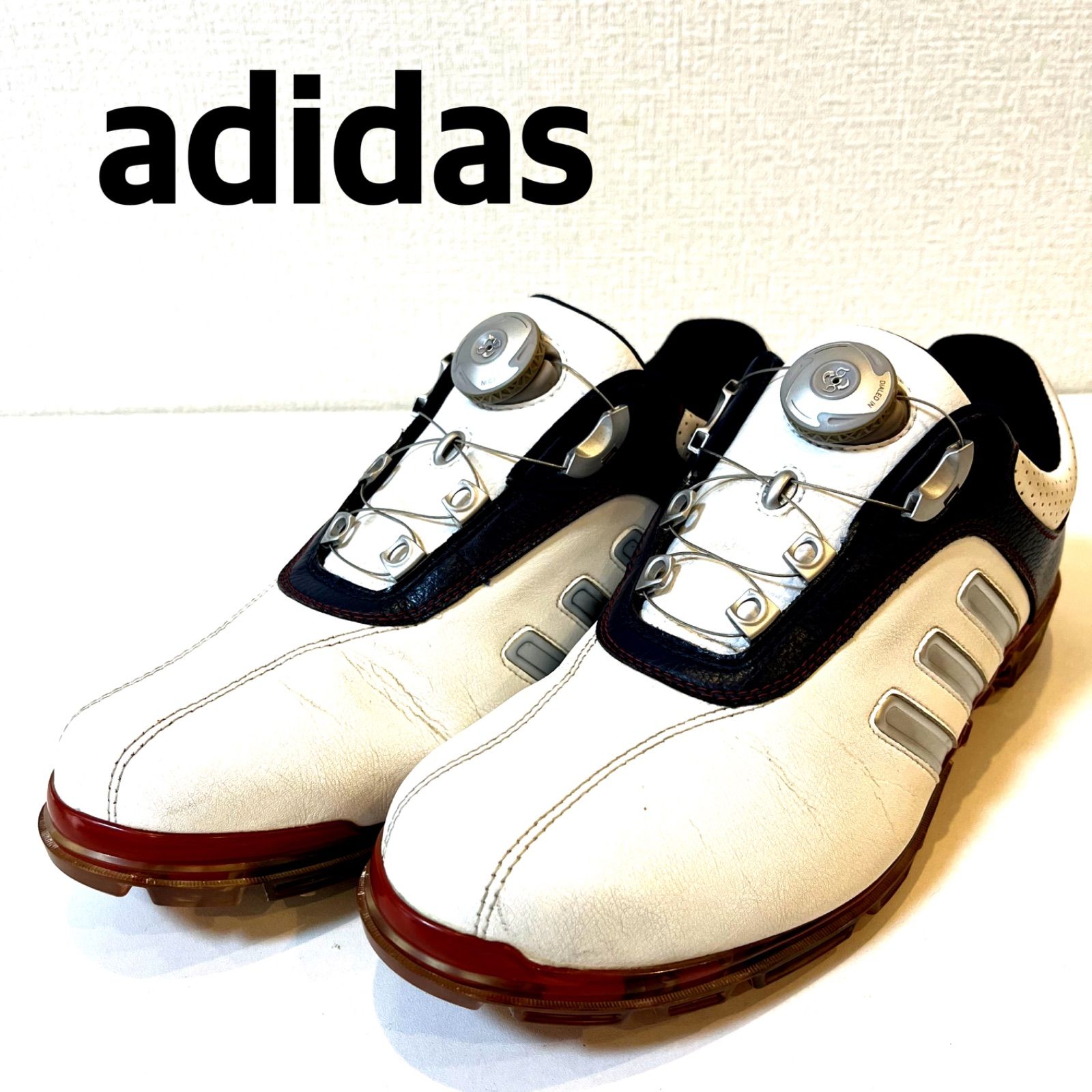 adidas アディダス ゴルフシューズ EVN 791001/ART Q44616 メンズ 26.5