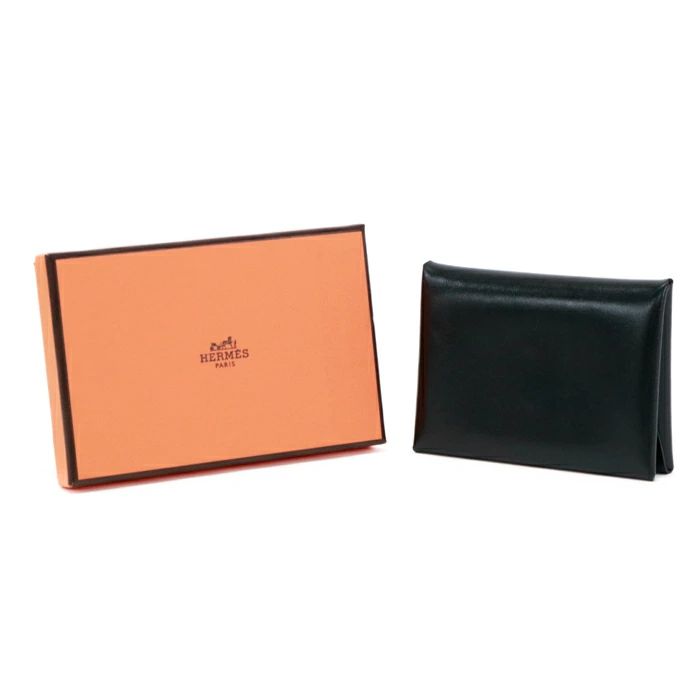 未使用・展示品 エルメス HERMES カルヴィ デュオ エプソン (レザー) 熱っぽい SV金具 B刻印 カードケース コインケース  コンパクトウォレット 二つ折り財布 ミニ財布 マルチケース レディース モーヴシルベストル (ピンク) maq15012