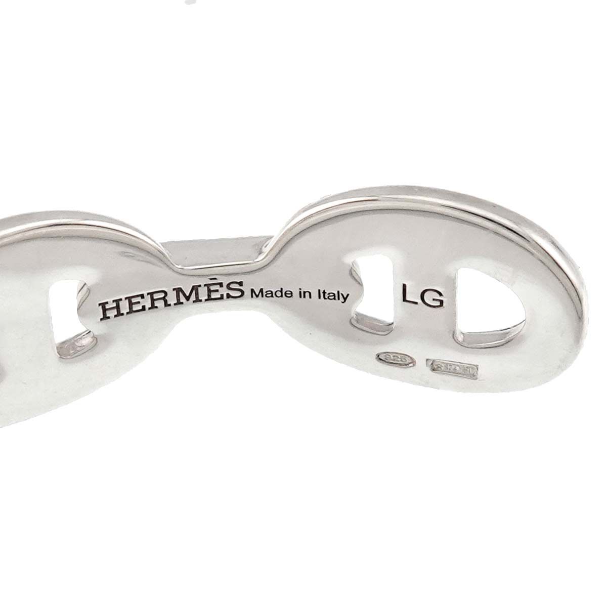 エルメス HERMES シェーヌダンクル アンシェネ バングル LG 16.5