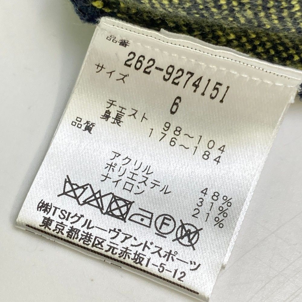 サイズ：6 JACK BUNNY ジャックバニー タートルネック ニット