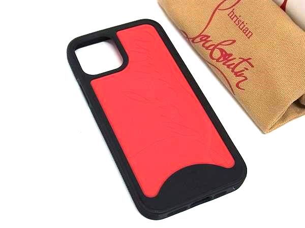 クリスチャンルブタン Louboutin iPhone15 ブラックケース