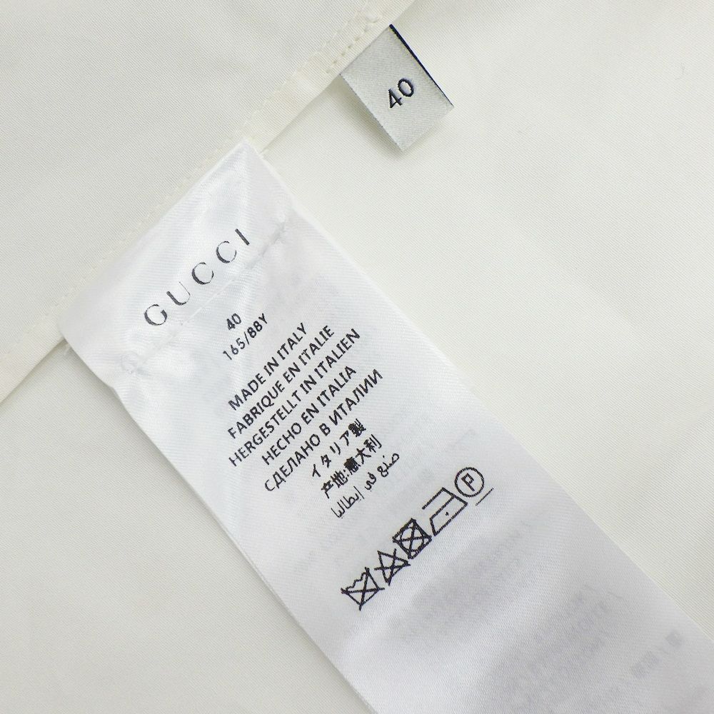 Gucci レディースホワイトシャツ サイズ40
