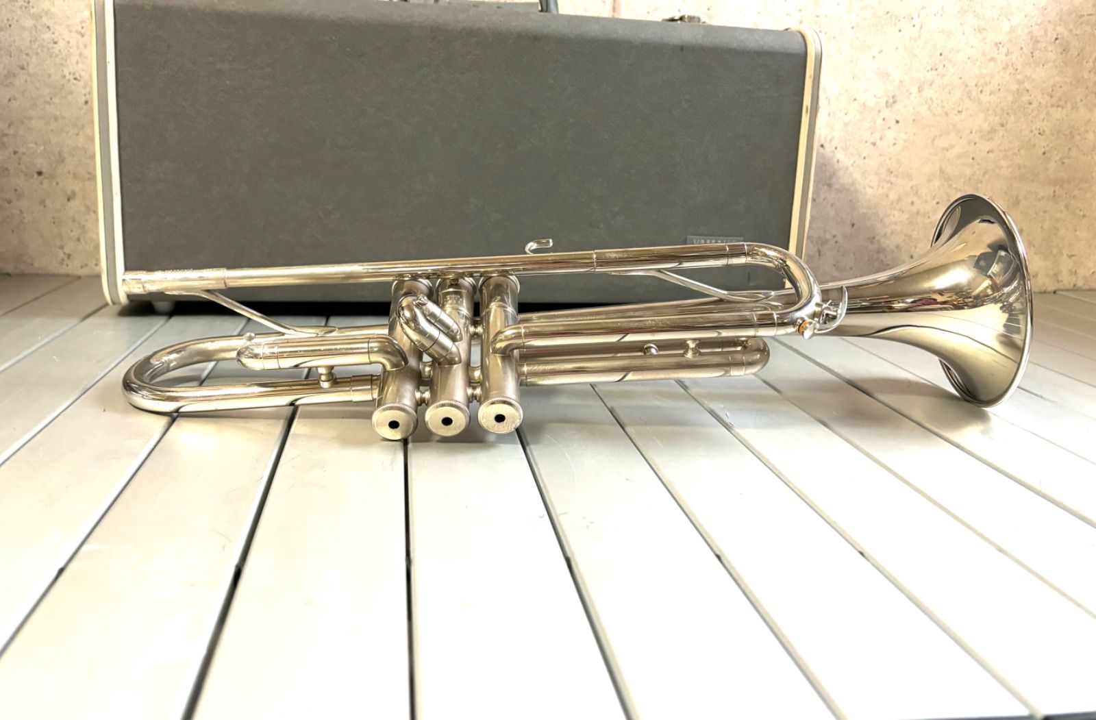 ハードケース付き YAMAHA トランペット YTR- 135楽器 管楽器 現状品 - メルカリ