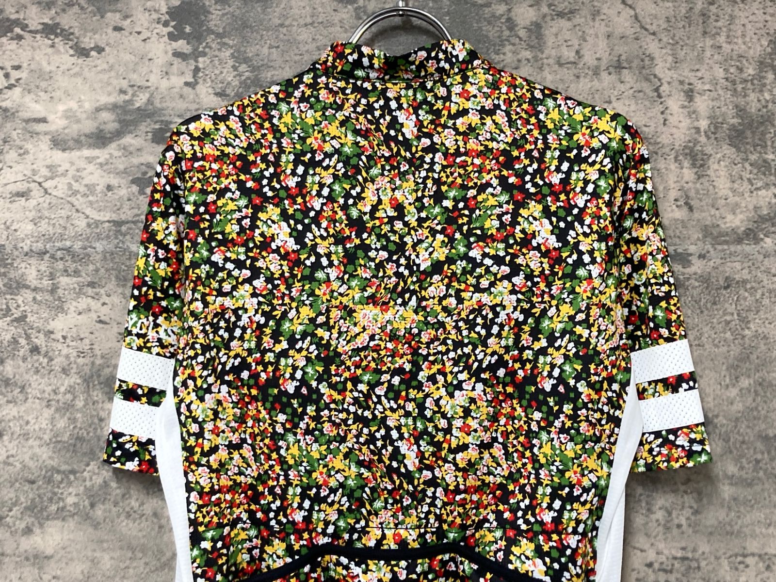 カフェドゥシクリステ 花柄 半袖 サイクルジャージレディース カフェドゥシクリステ 花柄 半袖 サイクルジャージレディース