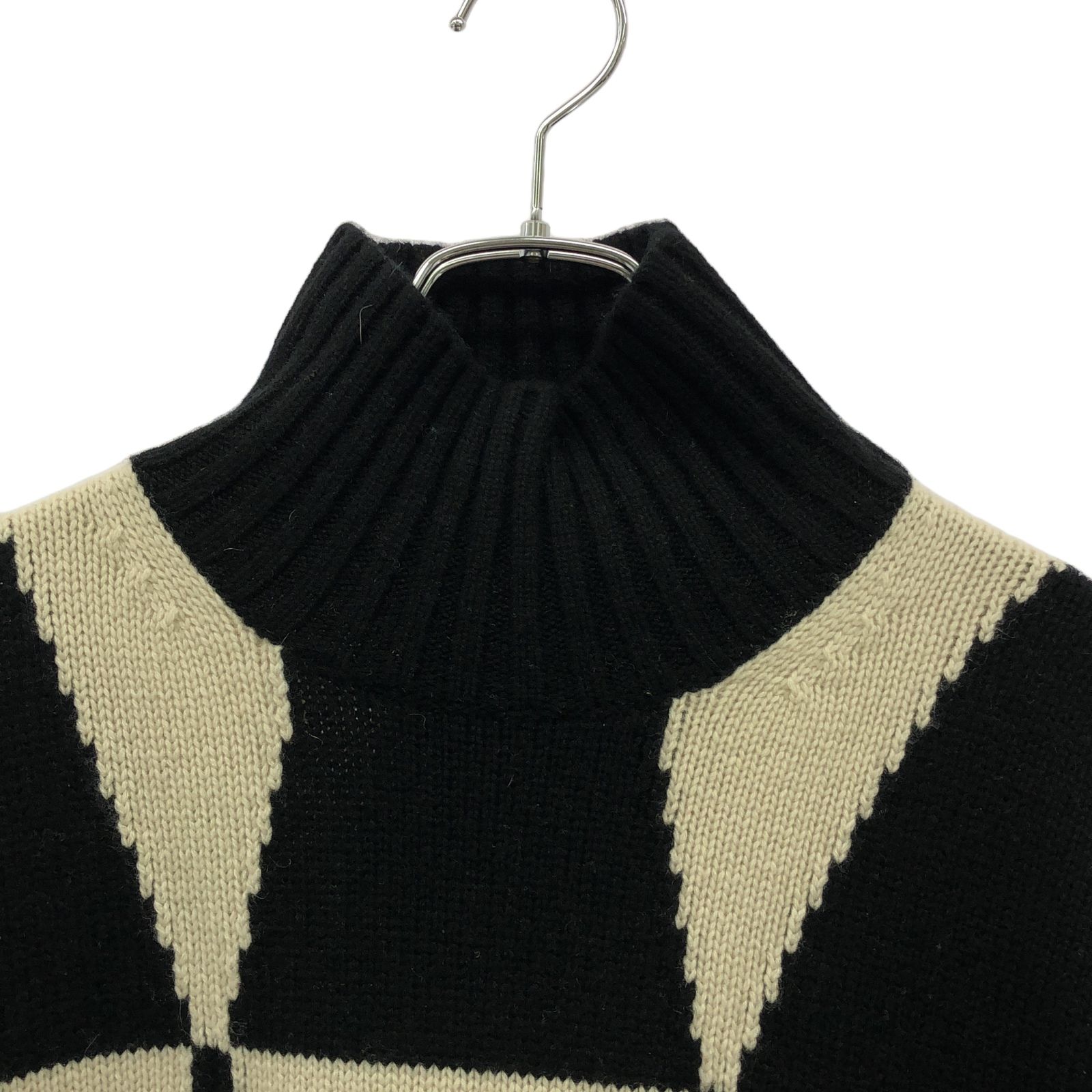 マックスマーラ ニット ワンピース ブラック ライトベージュ ブランドオフ MAX MARA ウール ワンピース ウール マックスマーラ MAX MARA ワンピース ニット ワンピース