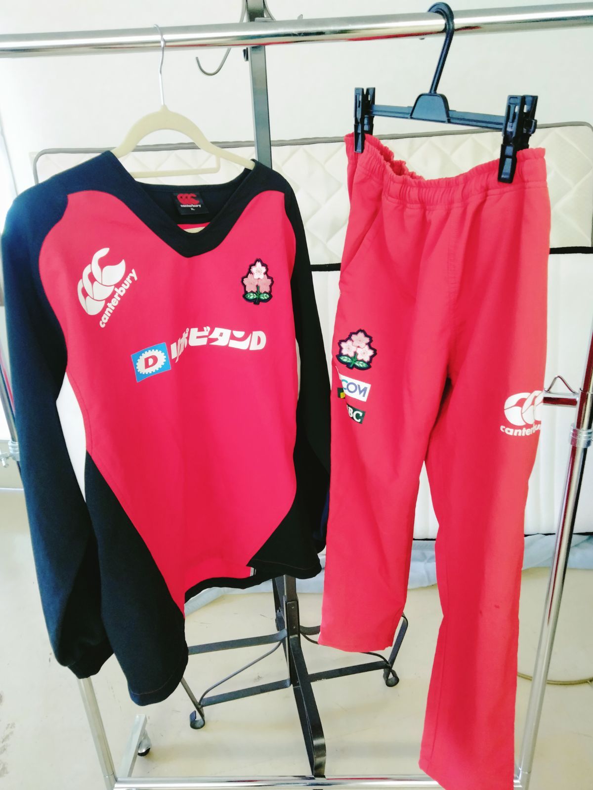 TOSHIBA ウォームアップウェアセット (XL) TOSHIBA ウォーム