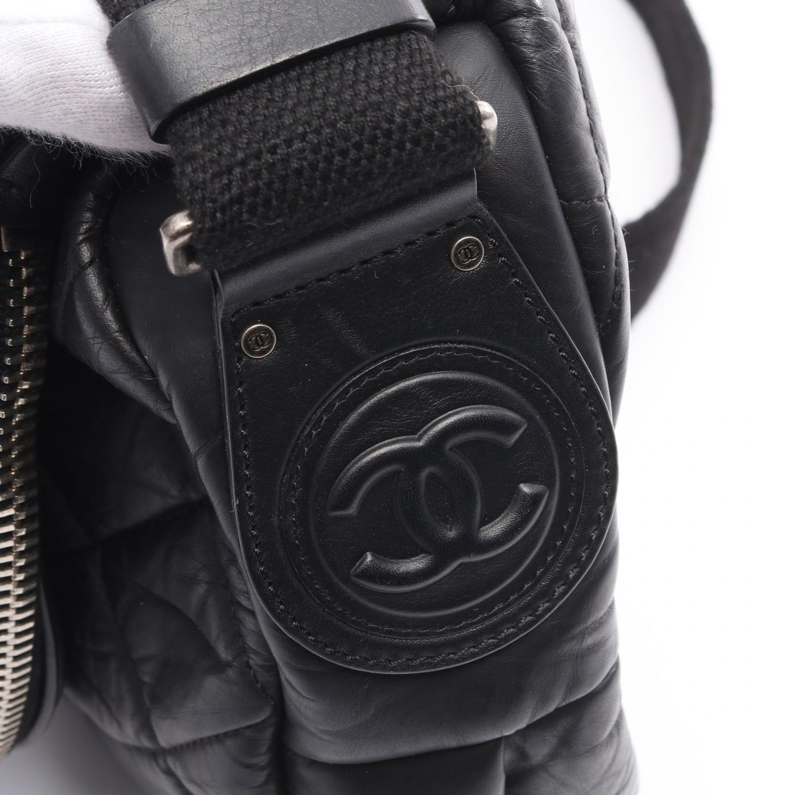 シャネル CHANEL ショルダーバッグ コココクーン WS8606 ブラック