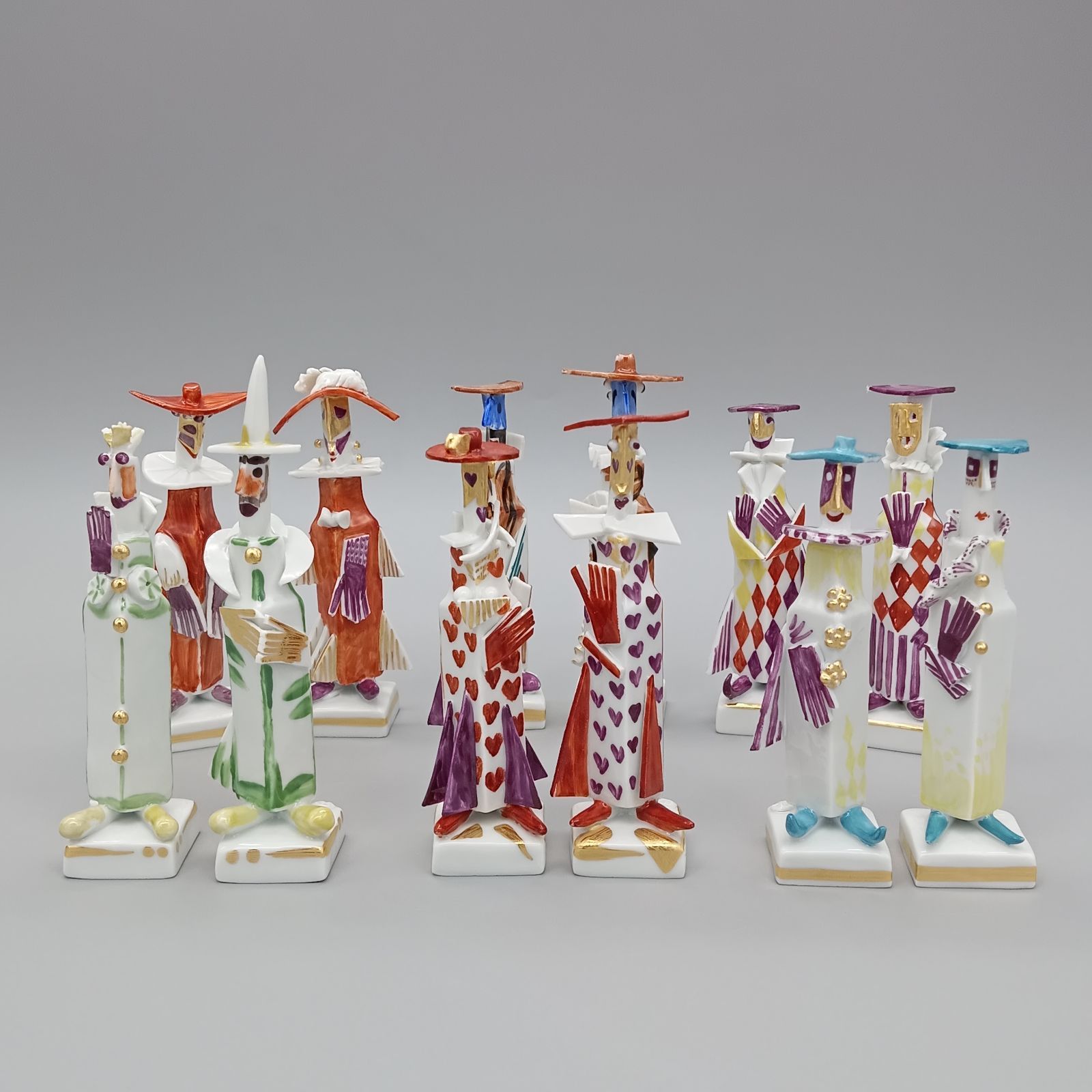 マイセン 仮面舞踏会 マスカレード 陶器人形 ペーター・シュトラング