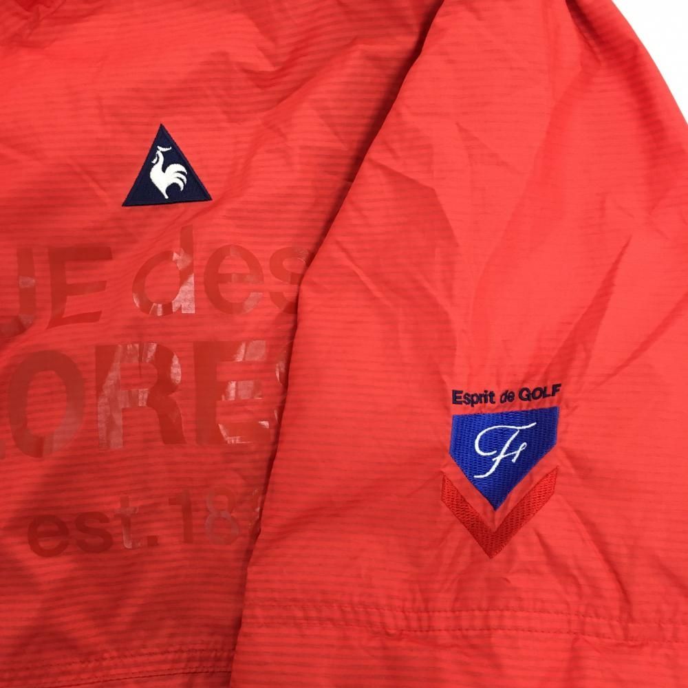 ルコックスポルティフ ゴルフ 2WAYジャケット【レッド/ネイビーL