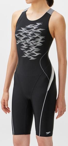【新品・5営業日で発送】Speedo(スピード) WAVE-B_LOOSEN_KNEE (SFW12304) 色 : K*W サイズ : L 