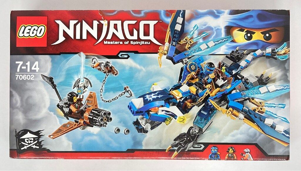 LEGO BUILDING TOY 70602 JAYS ELEMENTAL DRAGON 70602
