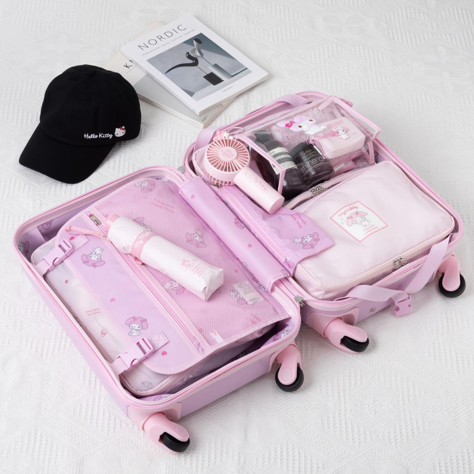  在庫 キャリーバッグ サンリオ その他 旅行かばん 小分けバッグ