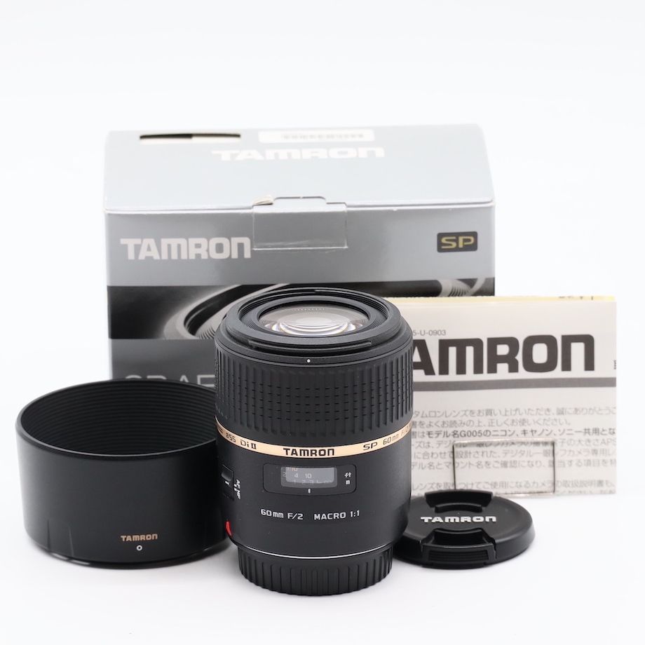 美品】TAMRON タムロン マクロ SP AF60mm F2 DiII MACRO キヤノン用