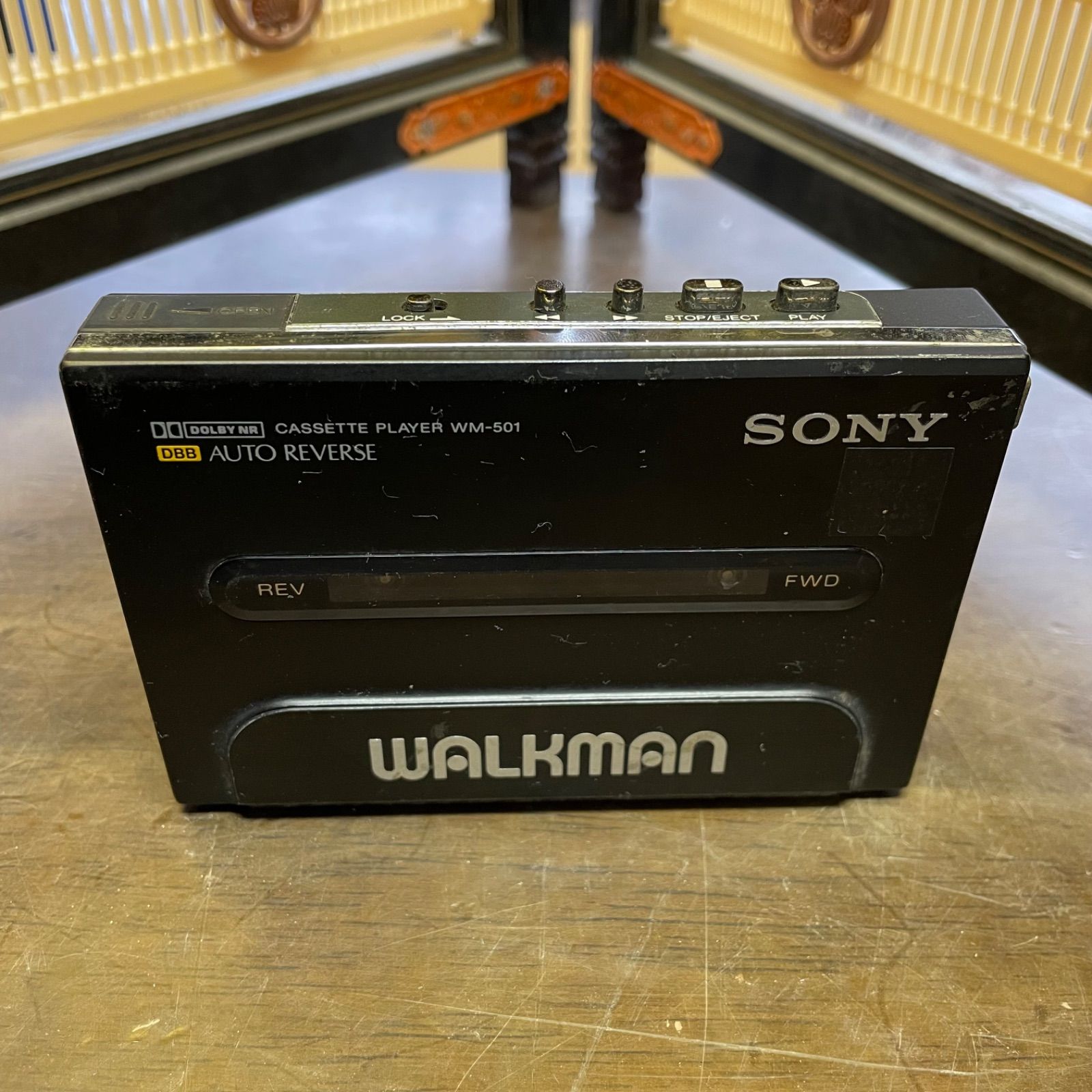 SONY ソニー WM-501 カセットプレーヤー WALKMAN ウォークマン カセットウォークマン ブラック