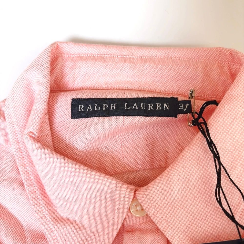 ラルフローレン Ralph Lauren シャツ タグ付き ピンク 3fサイズ 934954