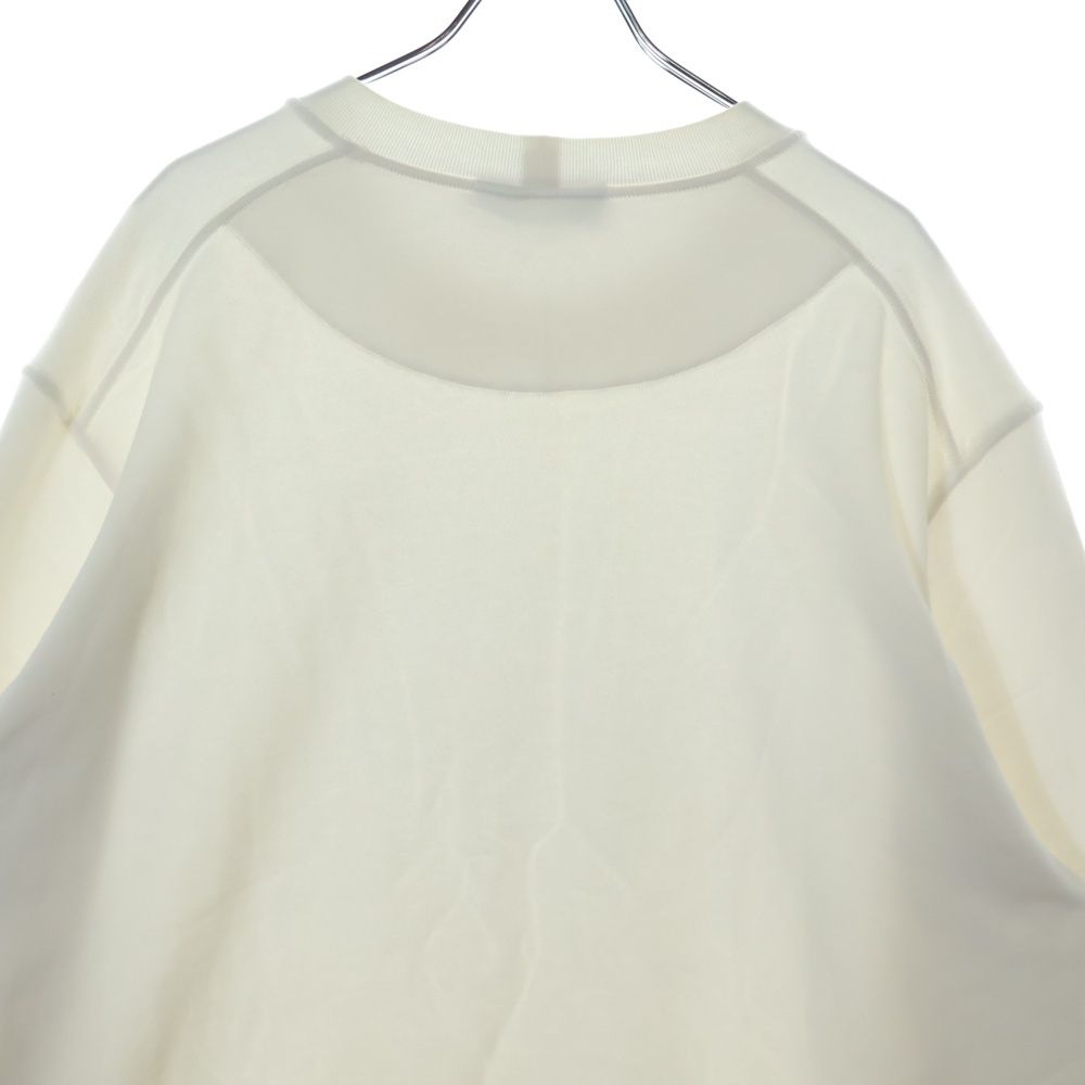 STONE  ホワイトトレーナー STONE ISLAND - 【ラスト1点】【定番商品】 63051 / BRUSHED COTTON