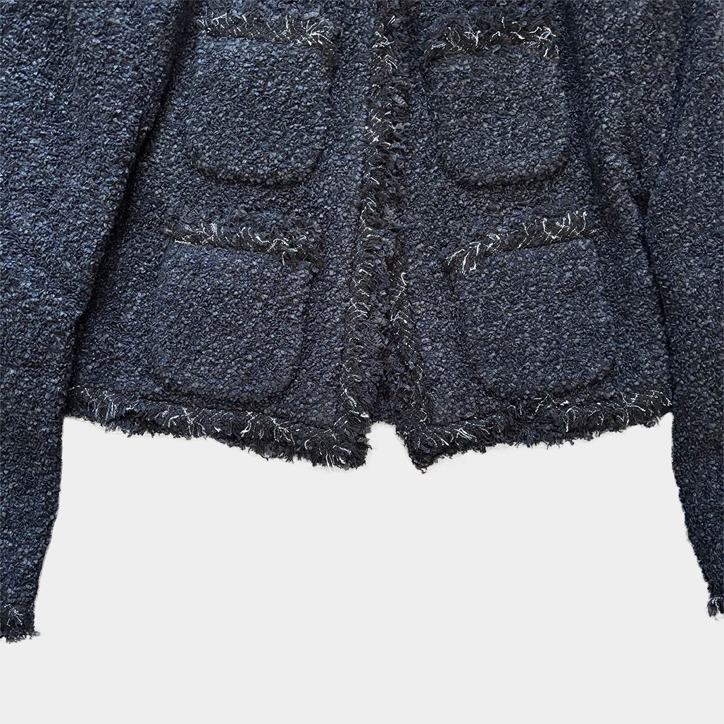 sacai サカイ 23ss ラメツイードイブニングジャケット - メルカリ