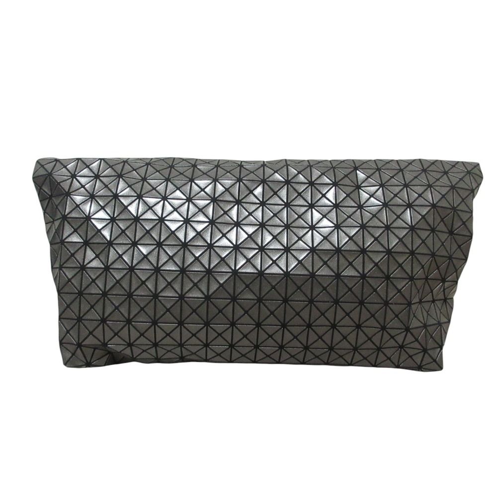 BAO BAO ISSEY MIYAKE バオバオ イッセイミヤケ クラッチバッグ グレー ブラック レディース 古着