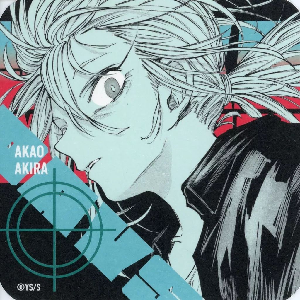 赤尾晶 リオン アートコースター サカモトデイズ SAKAMOTO DAYS サカモトデイズ SAKAMOTODAYS アートコースター 赤尾リオン 赤尾晶