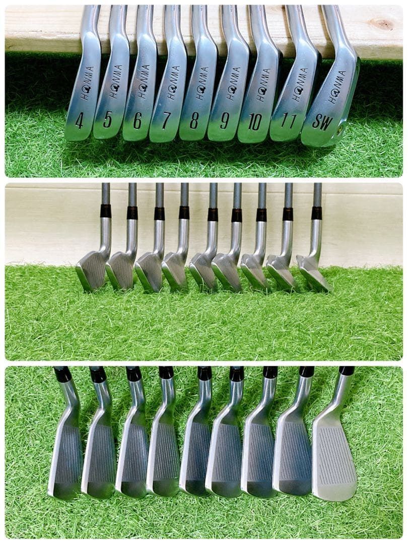 ホンマ　LB208 ゴルフ　レディース　アイアン　星2 FLEX L ホンマ LB208 ゴルフ レディース アイアン 星2 FLEX L - メルカリ