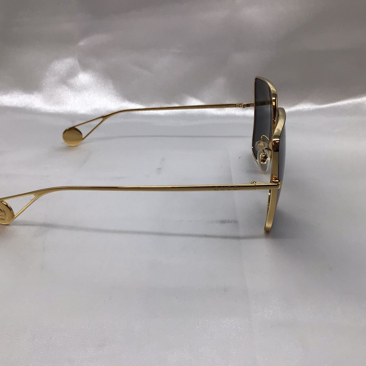 GUCCI グッチ スクエアフレーム サングラス GG0436S 61□14 M-1330 