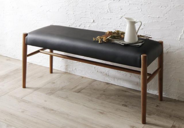 単品】天然木北欧モダンデザインダイニング Chaleur シャルール ベンチ 