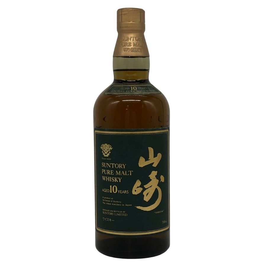東京都 ◆サントリー 山崎 10年 ピュアモルト グリーンラベル J4