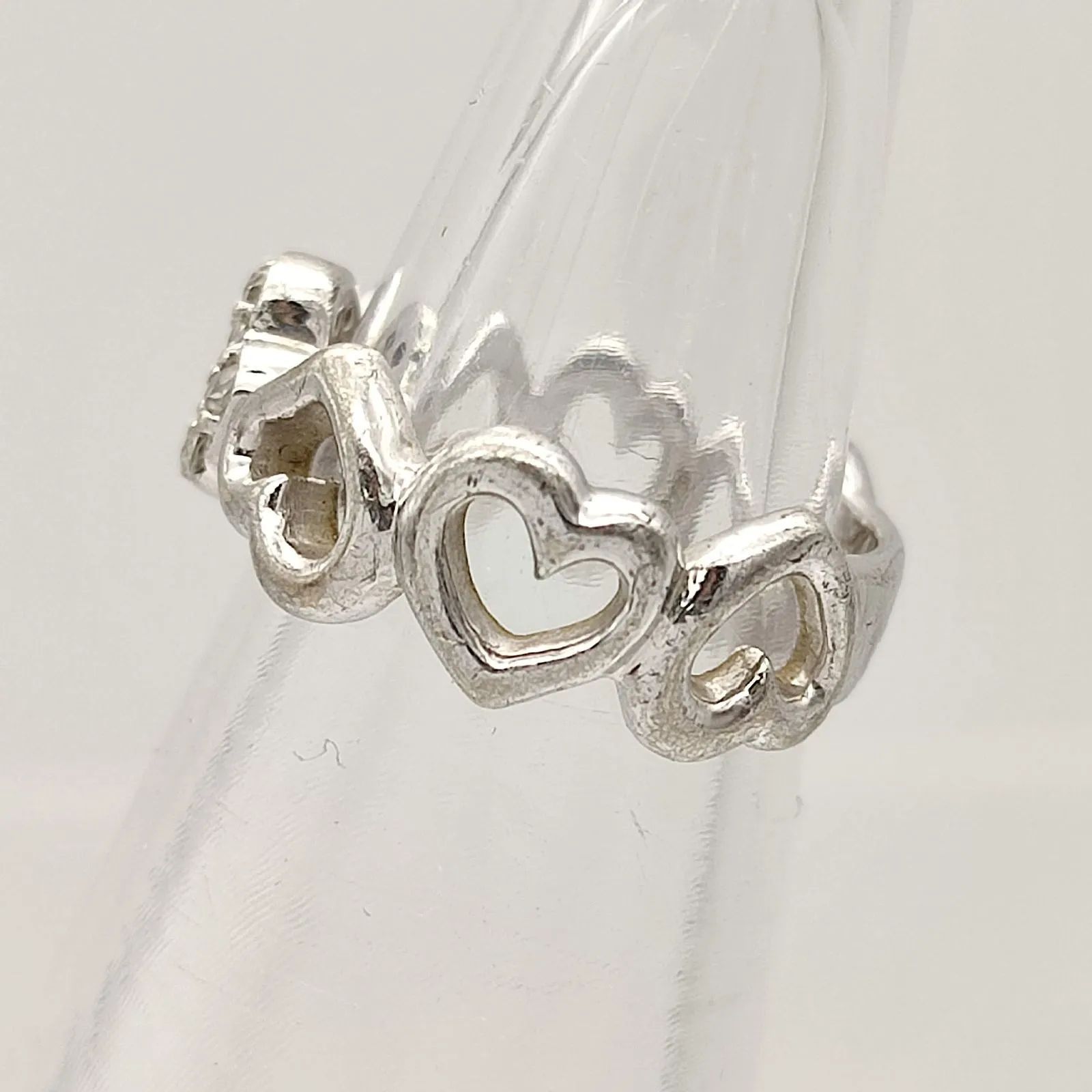 美品】PURE DAYS ピュアデイズ オープンハートリング SILVER シルバー 