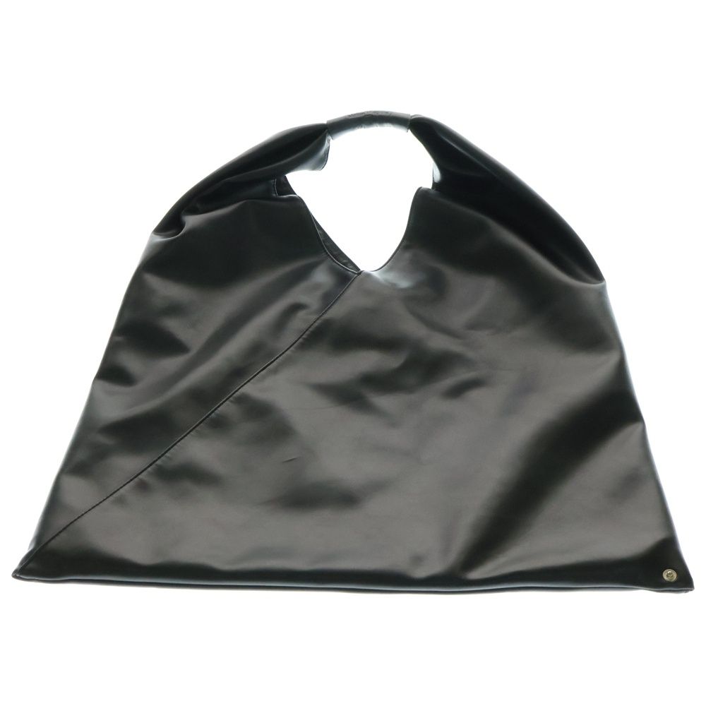 MM6 Maison Margiela (エムエムシックスメゾンマルジェラ) JAPANESE BAG エコレザー ジャパニーズバッグ ハンドバッグ ブラック S54WD0039 P4313