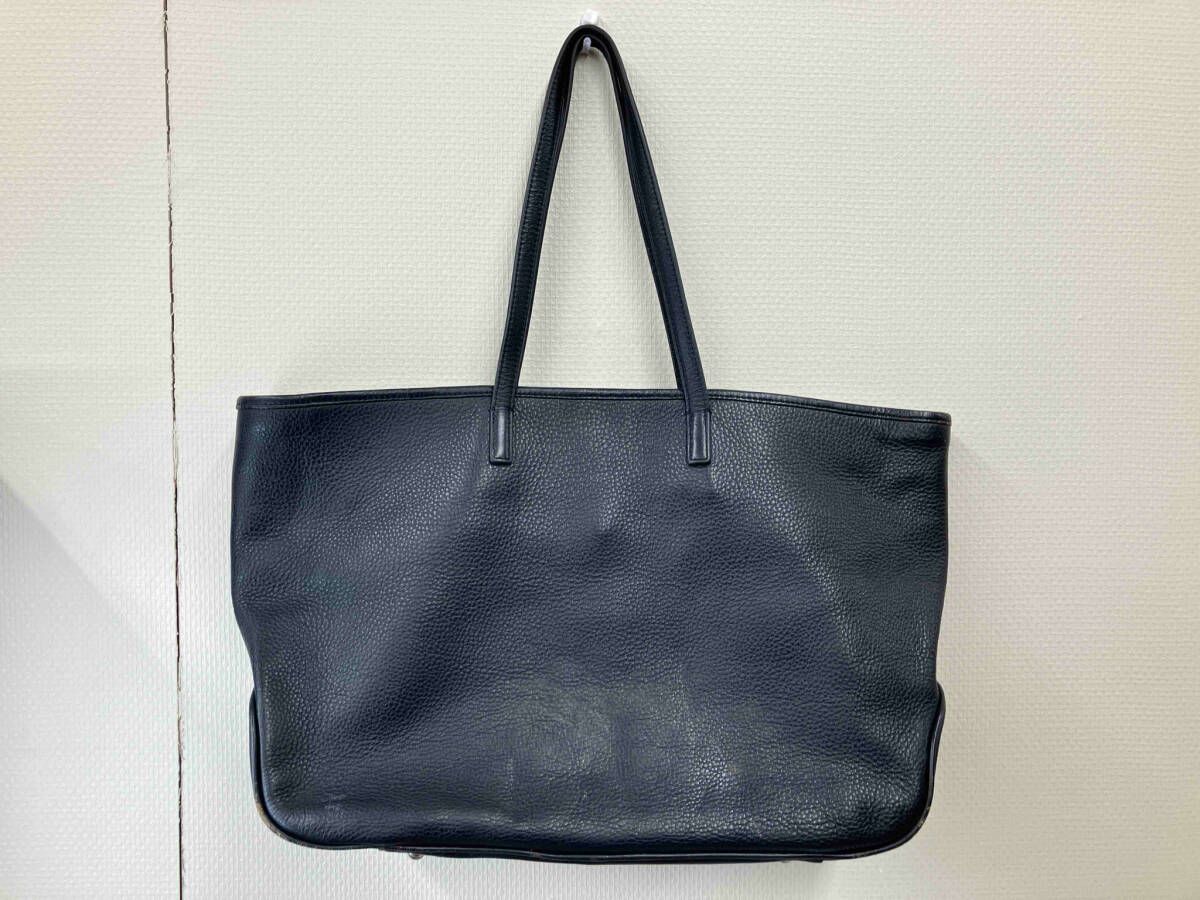 トートバッグ/レザー/BLK 本物 Aeta◇トートバッグ/レザー/BLK