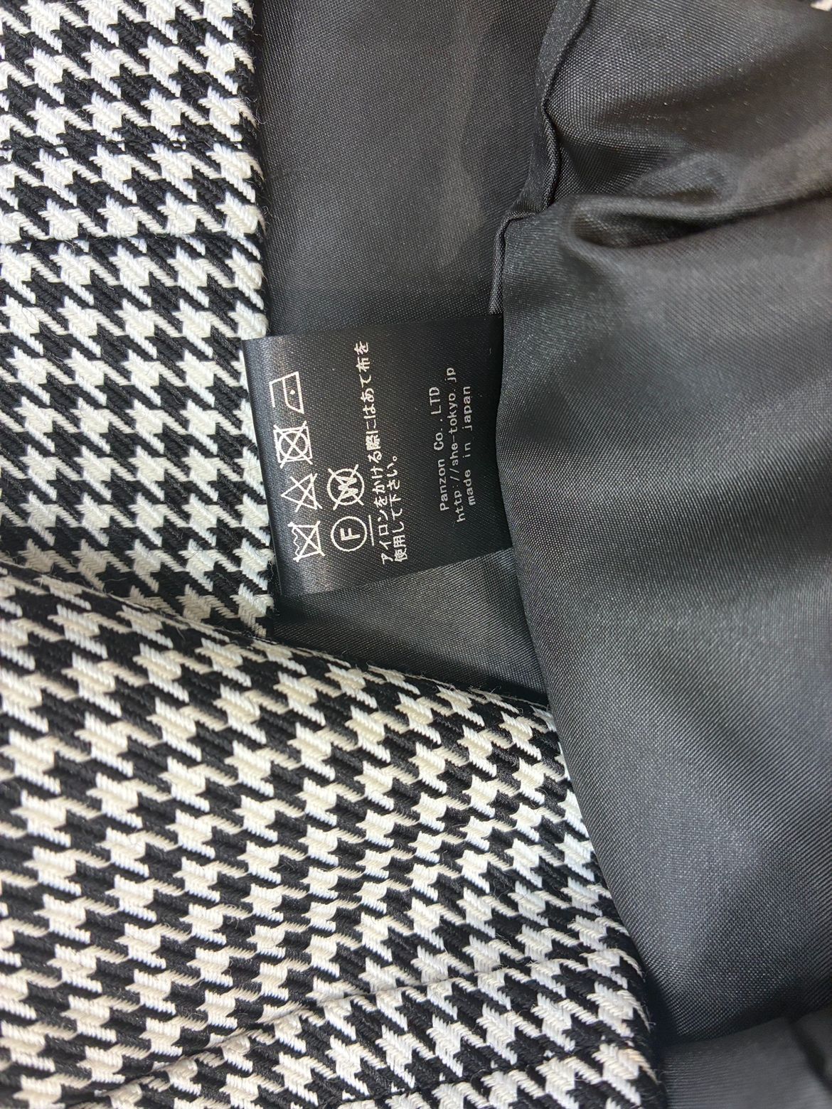 SHE TOKYO 千鳥格子　36 シートーキョー SHE Tokyo シートーキョー SHE TOKYO 千鳥格子 36 シー