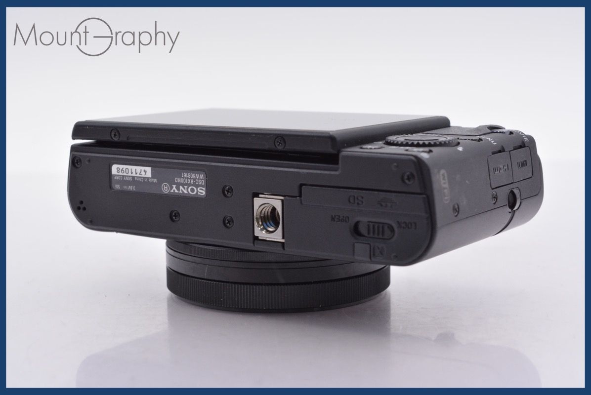 rx100m3 ジャンク品 SONY Cyber-shot DSC-RX100M3 ジャンク - メルカリ