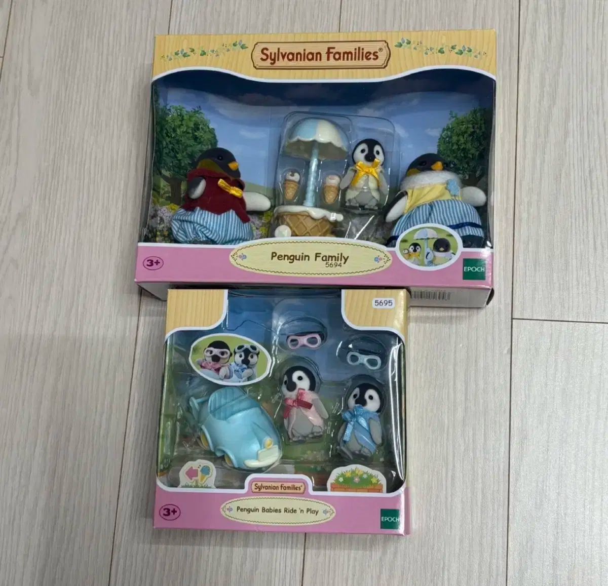シルバニアファミリー ファミリー ペンギンファミリー セット (簡単開封)