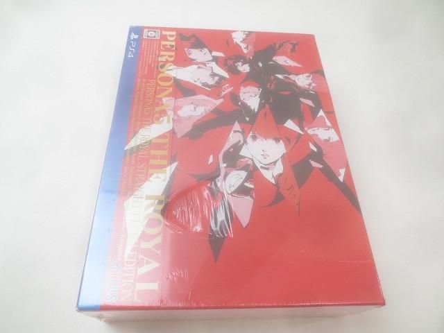 未開封 ゲーム プレイステーション4 PS4ソフト ペルソナ5 ザ ロイヤル ストレートフラッシュ エディション