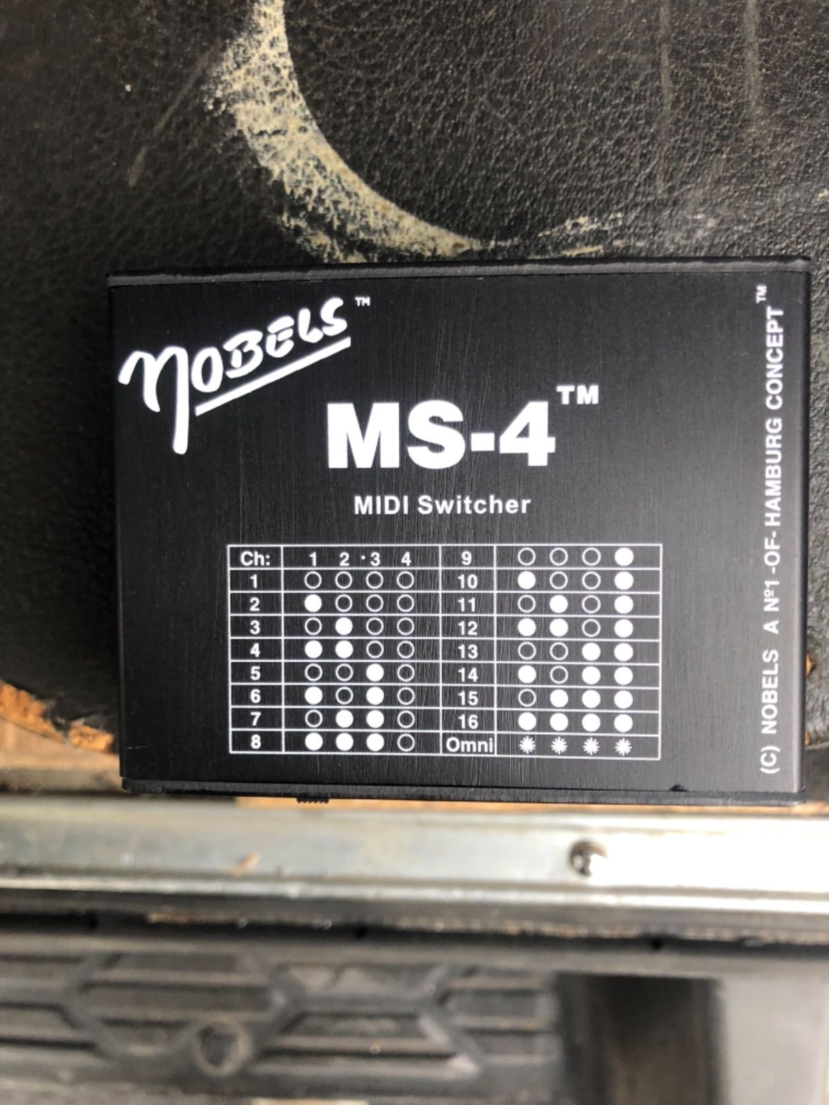 nobels MS-4 スイッチャー nobels MS-4 スイッチャー Nobels MS-4 MIDI