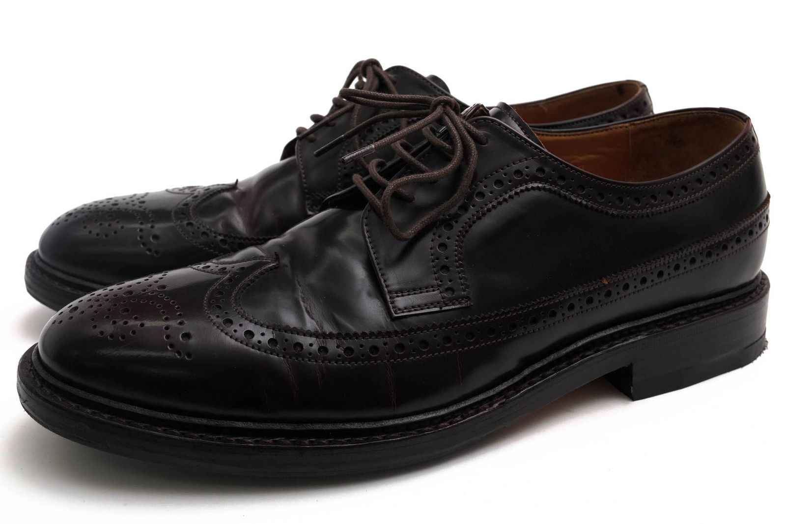 ジャランスリワヤ／JALAN SRIWIJAYA シューズ ビジネスシューズ 靴 ビジネス メンズ 男性 男性用 レザー 革 本革 ダークブラウン 茶 ブラウン  98627 M03 フルブローグ ロングウイングチップ グッドイヤーウェルト製法