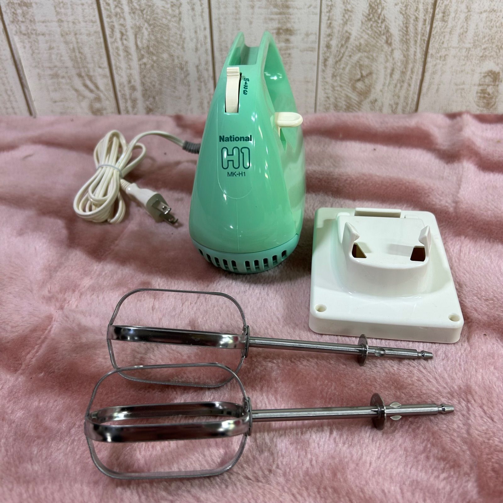 希少　松下電器産業　ナショナル　ハンドミキサー　MKー220 松下電器産業ナショナル ハンドミキサー MKー220