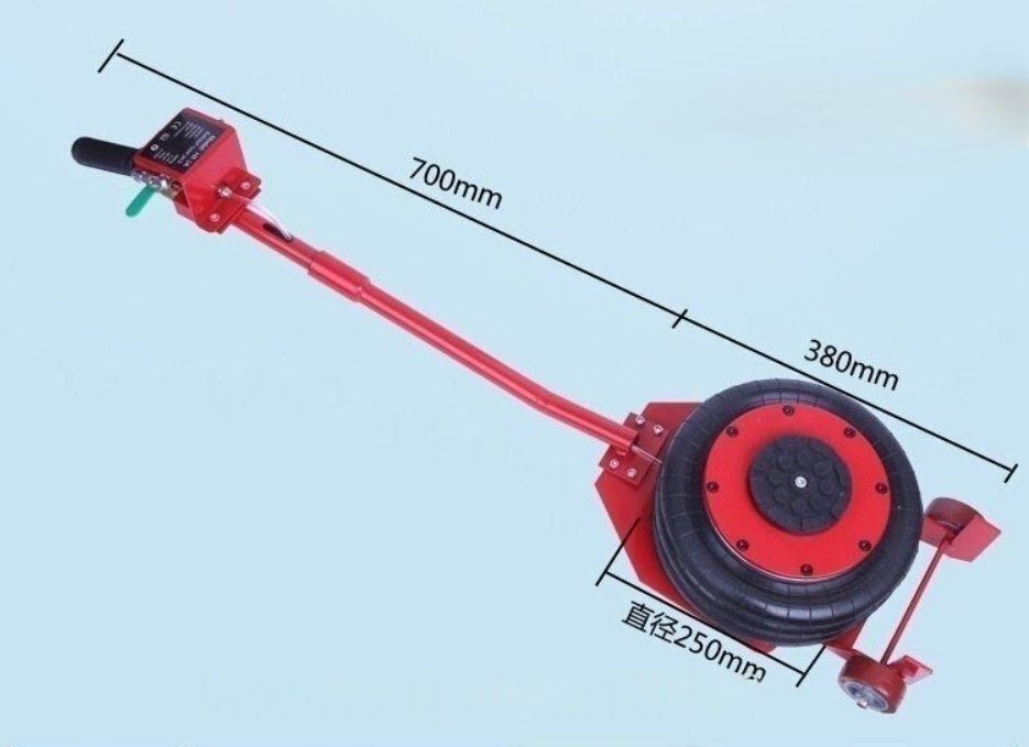 3トン直棒式ガスバッグジャッキ横置式自動車解体工具ジャッキ交換タイヤ自動車修理充気動力