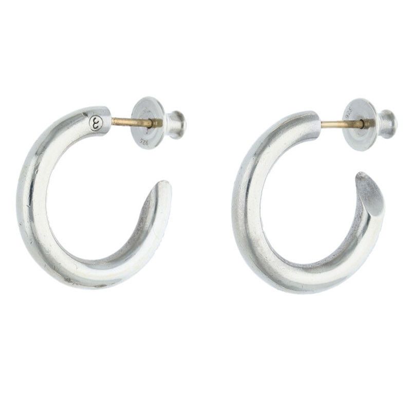 キャリアリング プラシーボ 501 美品 シルバー925 フープ ピアス キャリアリング PLACEBO 501 シルバーフープピアス メンズ