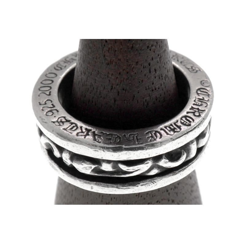 CHROME HEARTS (クロムハーツ) スピナースクロールリング クロムハーツ リング/指輪（Chrome Hearts）スピナースクロール