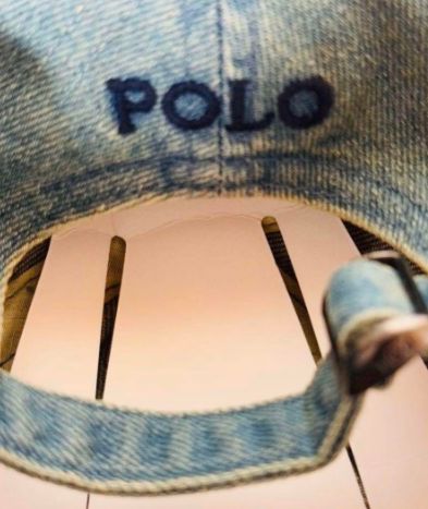 大人気新品  Polo Ralph ベースボールキャップ Laurenロゴクラシックデニム 帽子