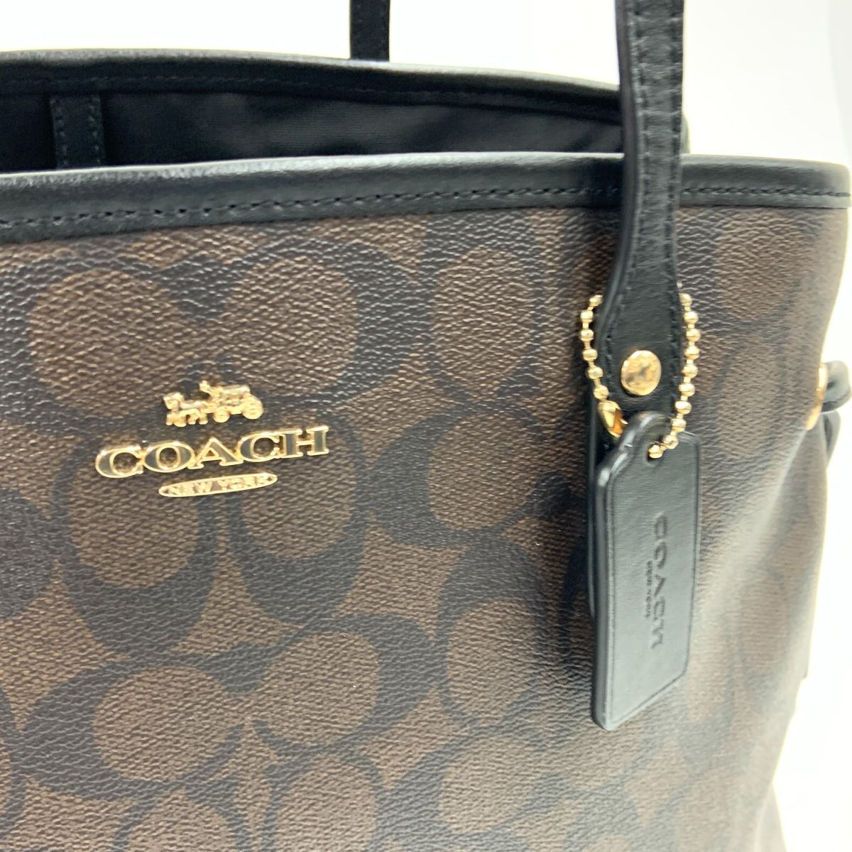〇〇COACH コーチ シグネチャー ドローストリング キャリー